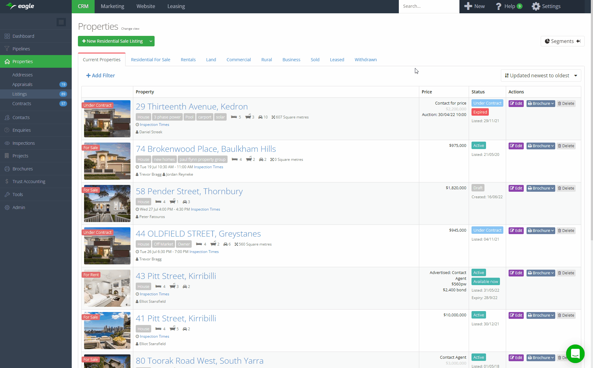 Eagle Sales Portal